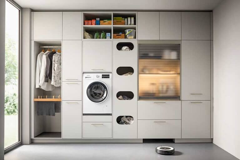 Laundry in dezelfde stijl als je keuken - Image Keukens