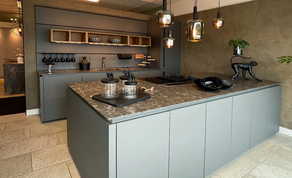 moderne eiland keuken
